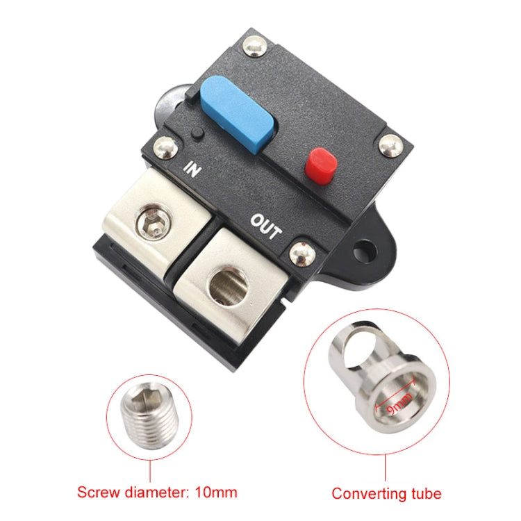 60A Auto Circuit Breaker Car Audio Fuse Holder Power Insurance Automatic Switch(Blue) - Fuse by PMC Jewellery | Online Shopping South Africa | PMC Jewellery | Buy Now Pay Later Mobicred