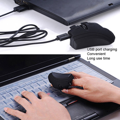 GM306 2.4GHz Wireless Finger Lazy Mice with USB Receiver(Black) - Wireless Mice by PMC Jewellery | Online Shopping South Africa | PMC Jewellery | Buy Now Pay Later Mobicred