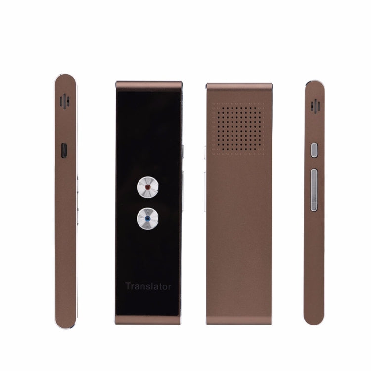 Portable Smart Voice Translator Upgrade Version for Learning Travel Business Meeting 3 in 1 voice Text Photo Language Translator(brown) -  by PMC Jewellery | Online Shopping South Africa | PMC Jewellery | Buy Now Pay Later Mobicred