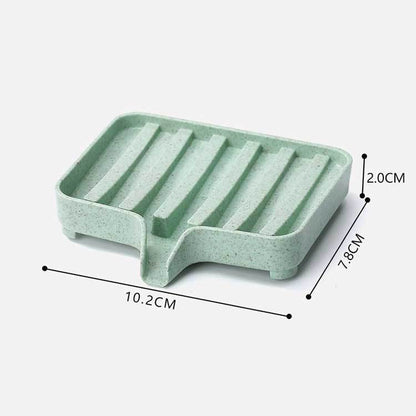 Plastic Soap Dish Storage Box(Green) - Shelves by PMC Jewellery | Online Shopping South Africa | PMC Jewellery