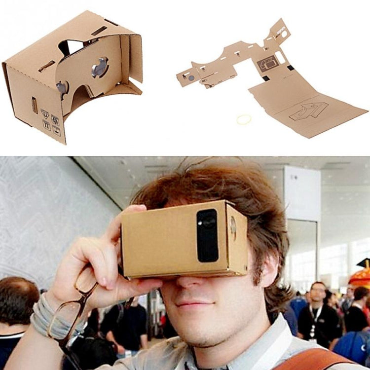 Virtual Reality Mobile Phone 3D Carton Glasses - VR Headset by PMC Jewellery | Online Shopping South Africa | PMC Jewellery