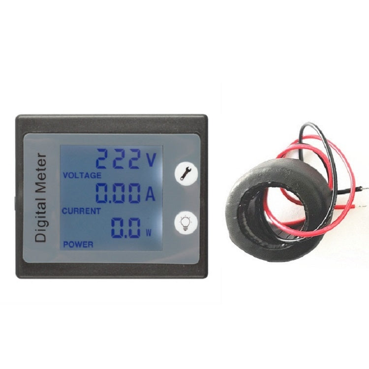 peacefair PZEM-011 AC Digital Display Multi-function Voltage and Current Meter Electrician Instrument, Specification:Host + Closed CT - Current & Voltage Tester by peacefair | Online Shopping South Africa | PMC Jewellery | Buy Now Pay Later Mobicred