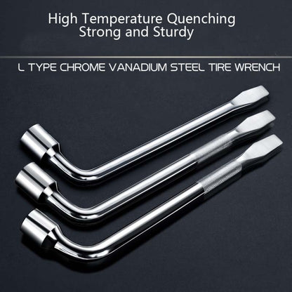 L-Type Car Tire Removal Tool Tire Wrench Socket Wrench, Specification: 19mm - Hand Tool Sets by PMC Jewellery | Online Shopping South Africa | PMC Jewellery | Buy Now Pay Later Mobicred