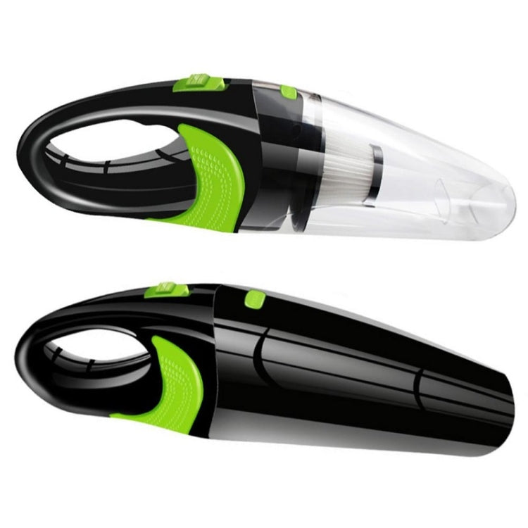 Wireless Car Vacuum Cleaner Handheld Mini Vacuum Cleaner Super Suction Wet And Dry Dual Use Portable Vacuum Cleaner(Transparent+Green) - Vacuum Cleaner by PMC Jewellery | Online Shopping South Africa | PMC Jewellery | Buy Now Pay Later Mobicred