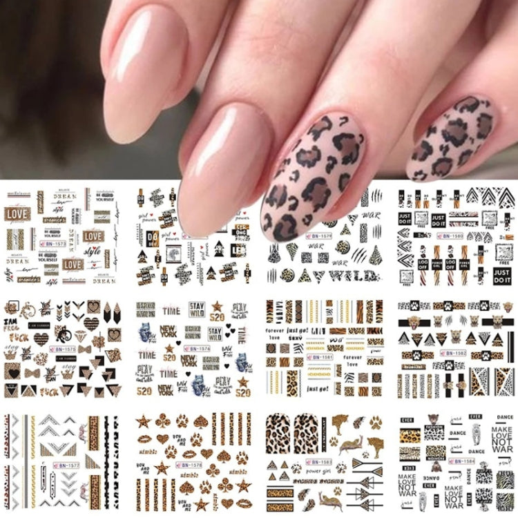 Nail Art Stickers Small Fresh Dream Catcher Stickers(BN1573-1584) - Nail Stickers by PMC Jewellery | Online Shopping South Africa | PMC Jewellery | Buy Now Pay Later Mobicred