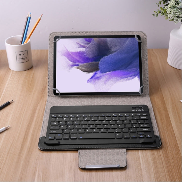 YS-001 7-8 inch Tablet Phones Universal Mini Wireless Bluetooth Keyboard, Style:with Bluetooth Mouse(White) - Universal Keyboard by PMC Jewellery | Online Shopping South Africa | PMC Jewellery