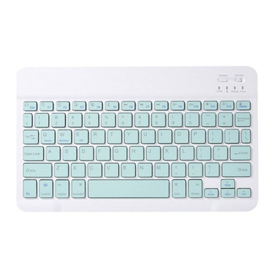 Universal Ultra-Thin Portable Bluetooth Keyboard For Tablet Phones, Size:7 inch(Green Keyboard) - Universal Keyboard by PMC Jewellery | Online Shopping South Africa | PMC Jewellery