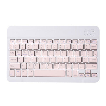 Universal Ultra-Thin Portable Bluetooth Keyboard For Tablet Phones, Size:7 inch(Pink Keyboard) - Universal Keyboard by PMC Jewellery | Online Shopping South Africa | PMC Jewellery