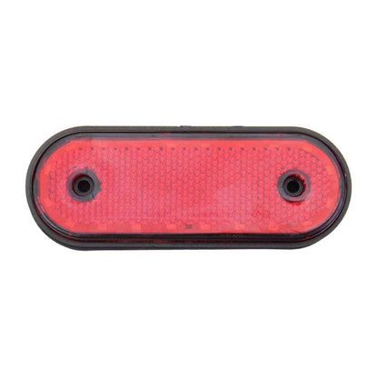 5 PCS MK-095 24V 20 LEDs Universal Truck Side Lights Truck Trailer Tail Lights(Red) - Warning Lights by PMC Jewellery | Online Shopping South Africa | PMC Jewellery | Buy Now Pay Later Mobicred