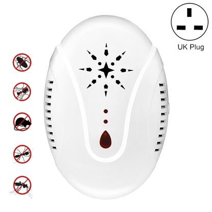 DC-9007 Ultrasonic Mosquito Repellent Portable Insect Repellent, Style:UK Plug(White) - Repellents by PMC Jewellery | Online Shopping South Africa | PMC Jewellery | Buy Now Pay Later Mobicred