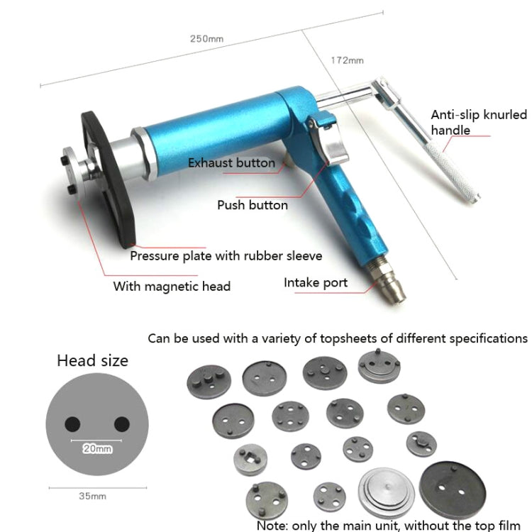 Pneumatic Disc Brake Cylinder Adjustment Tool Piston Return Push Back Tool - Hand Tool Sets by PMC Jewellery | Online Shopping South Africa | PMC Jewellery | Buy Now Pay Later Mobicred