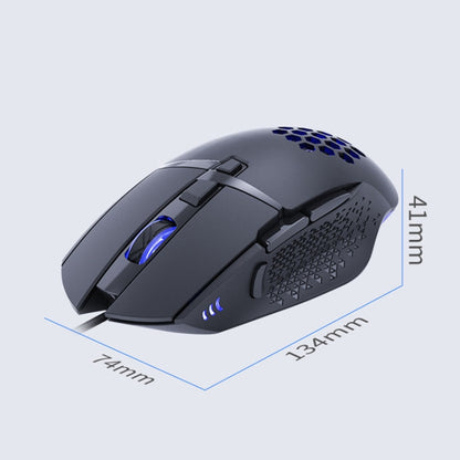 iMICE T90 8 Keys 7200DPI USB Wired Luminous Gaming Mouse, Cable Length: 1.8m - Wired Mice by iMICE | Online Shopping South Africa | PMC Jewellery | Buy Now Pay Later Mobicred