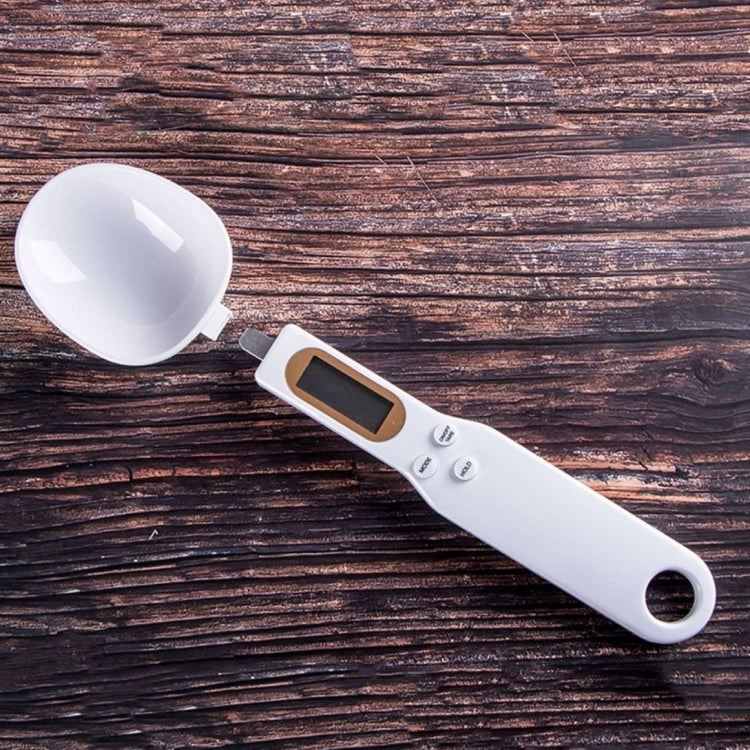 ABS Electronic Measuring Spoon Spoon Weighing Measuring Tool, Specification: 500g/0.1g, Colour: White - Kitchen Scales by PMC Jewellery | Online Shopping South Africa | PMC Jewellery