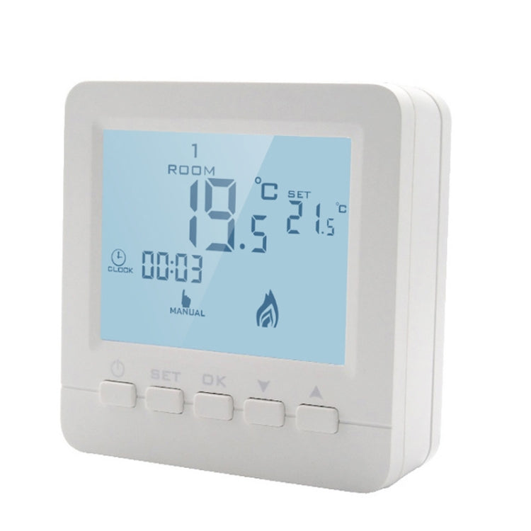 HY02B05-2BW  Programmable Wall-Hung Boiler Thermostat Temperature Controller - Thermostat & Thermometer by PMC Jewellery | Online Shopping South Africa | PMC Jewellery | Buy Now Pay Later Mobicred