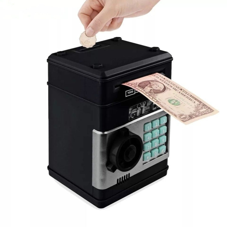 Electronic Piggy Bank ATM Password Money Coins Saving Box, Music Version(Black) - Piggy Banks by PMC Jewellery | Online Shopping South Africa | PMC Jewellery | Buy Now Pay Later Mobicred