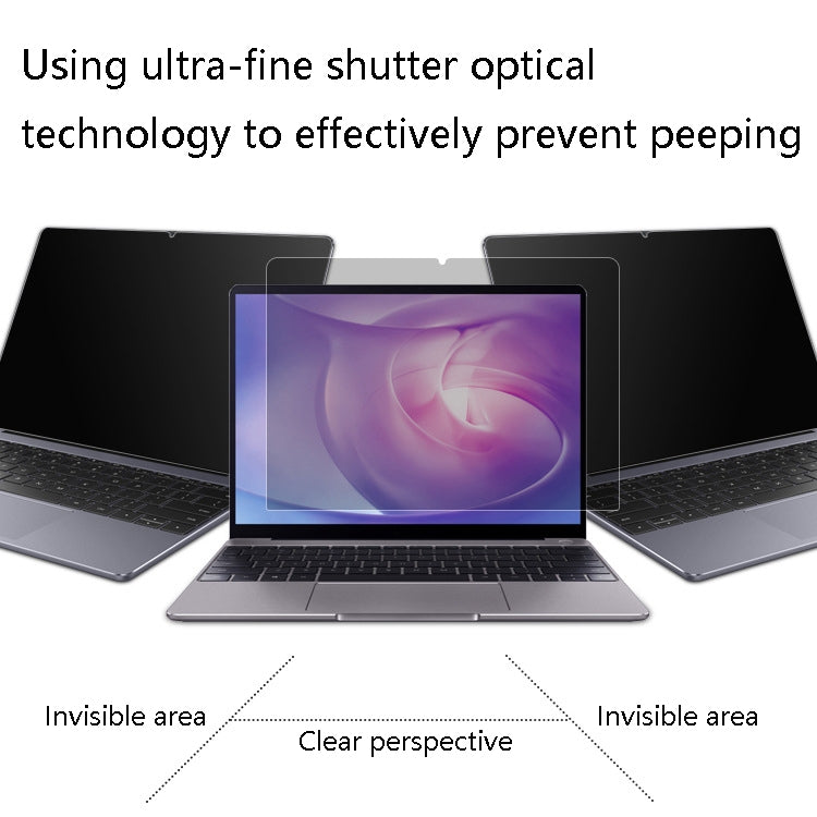 Laptop Anti-Peep Film Anti-Peeping Matte Reflective Screen Protective Film For Huawei MateBook 13 (No Glue) - Screen Protection Film by PMC Jewellery | Online Shopping South Africa | PMC Jewellery | Buy Now Pay Later Mobicred