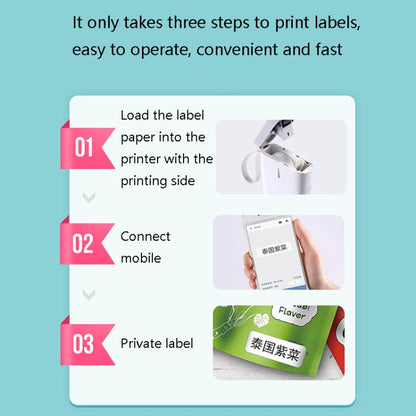 NIIMBOT D11 Thermal Label Printer Bluetooth Handheld Portable Sticker Mobile Phone Printer, Model: D11 Pink Standard - Printer by PMC Jewellery | Online Shopping South Africa | PMC Jewellery | Buy Now Pay Later Mobicred