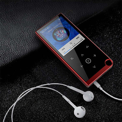 E05 2.4 inch Touch-Button MP4 / MP3 Lossless Music Player, Support E-Book / Alarm Clock / Timer Shutdown, Memory Capacity: 16GB without Bluetooth(Red) - MP4 Player by PMC Jewellery | Online Shopping South Africa | PMC Jewellery | Buy Now Pay Later Mobicred