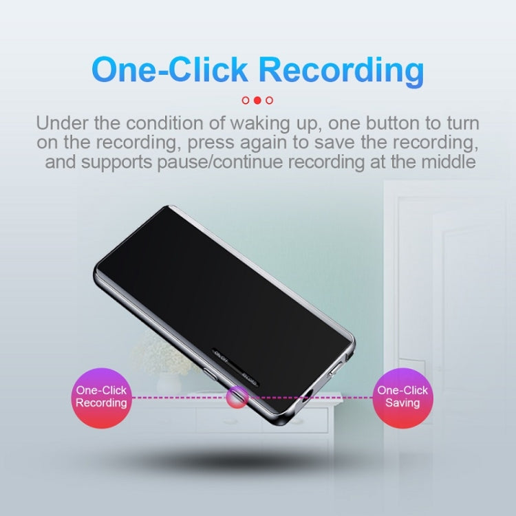 M13 High-Definition Noise Reduction Recorder Music MP4 Player, Support Recording / E-Book / TF Card With Bluetooth (Black), Capacity: 16GB - MP4 Player by PMC Jewellery | Online Shopping South Africa | PMC Jewellery | Buy Now Pay Later Mobicred