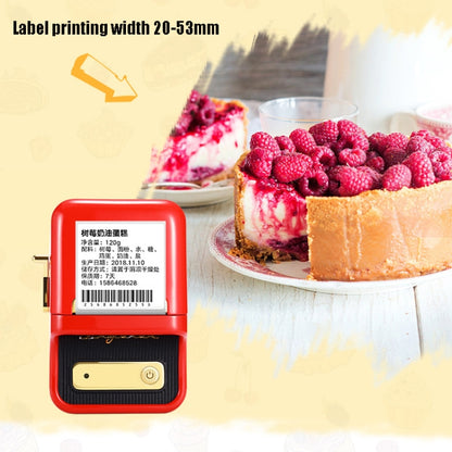 NIIMBOT B21 Small Production Date Marking Machine Baking Cake Bakery Price Labeling Machine, Specification: Standard + 3 Rolls Labels - Printer by NIIMBOT | Online Shopping South Africa | PMC Jewellery | Buy Now Pay Later Mobicred