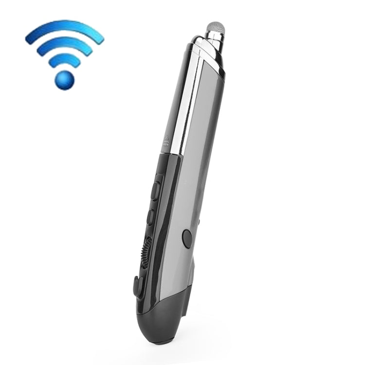 PR-08 1600DPI 6 Keys 2.4G Wireless Electronic Whiteboard Pen Multi-Function Pen Mouse PPT Flip Pen(Silver Gray) -  by PMC Jewellery | Online Shopping South Africa | PMC Jewellery | Buy Now Pay Later Mobicred