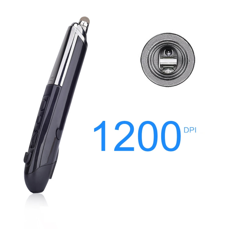 PR-08 1600DPI 6 Keys 2.4G Wireless Electronic Whiteboard Pen Multi-Function Pen Mouse PPT Flip Pen(Black) -  by PMC Jewellery | Online Shopping South Africa | PMC Jewellery | Buy Now Pay Later Mobicred