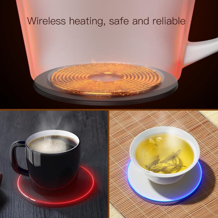 JAKCOM TWC Multifunctional Wireless Charging with Constant Temperature Heating Function UK Plug (Black) - Wireless Charger by JAKCOM | Online Shopping South Africa | PMC Jewellery | Buy Now Pay Later Mobicred