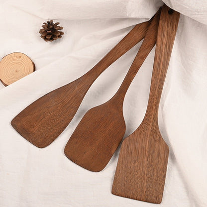 Long Handle Unpainted Chicken Wings Wooden Spatula Kitchen Utensils, Style:Large Spatula - Cooking Tools by PMC Jewellery | Online Shopping South Africa | PMC Jewellery | Buy Now Pay Later Mobicred