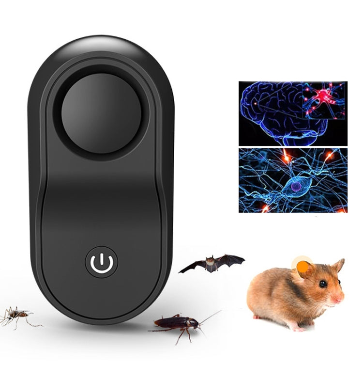 BG301 Ultrasonic Rodent Repeller Electronic Multi-Purpose Insect Repeller, Plug Type: EU Plug 220V(Black) - Repellents by PMC Jewellery | Online Shopping South Africa | PMC Jewellery | Buy Now Pay Later Mobicred