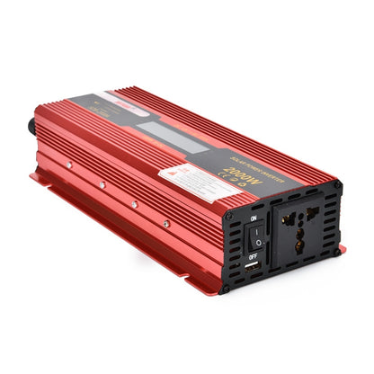 XUYUAN 2000W Car Battery Inverter with LCD Display, Specification: 24V to 220V -  by XUYUAN | Online Shopping South Africa | PMC Jewellery | Buy Now Pay Later Mobicred