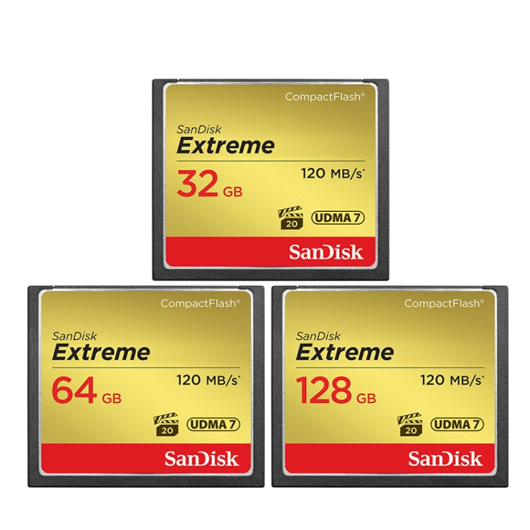 SanDisk CFXPS-1067X High Speed CF Card Camera SLR Camera Memory Card CF-120M/S, Capacity: 64GB - CF Card by PMC Jewellery | Online Shopping South Africa | PMC Jewellery | Buy Now Pay Later Mobicred