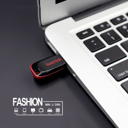 SanDisk CZ50 Mini Office USB 2.0 Flash Drive U Disk, Capacity: 64GB - USB Flash Drives by SanDisk | Online Shopping South Africa | PMC Jewellery | Buy Now Pay Later Mobicred