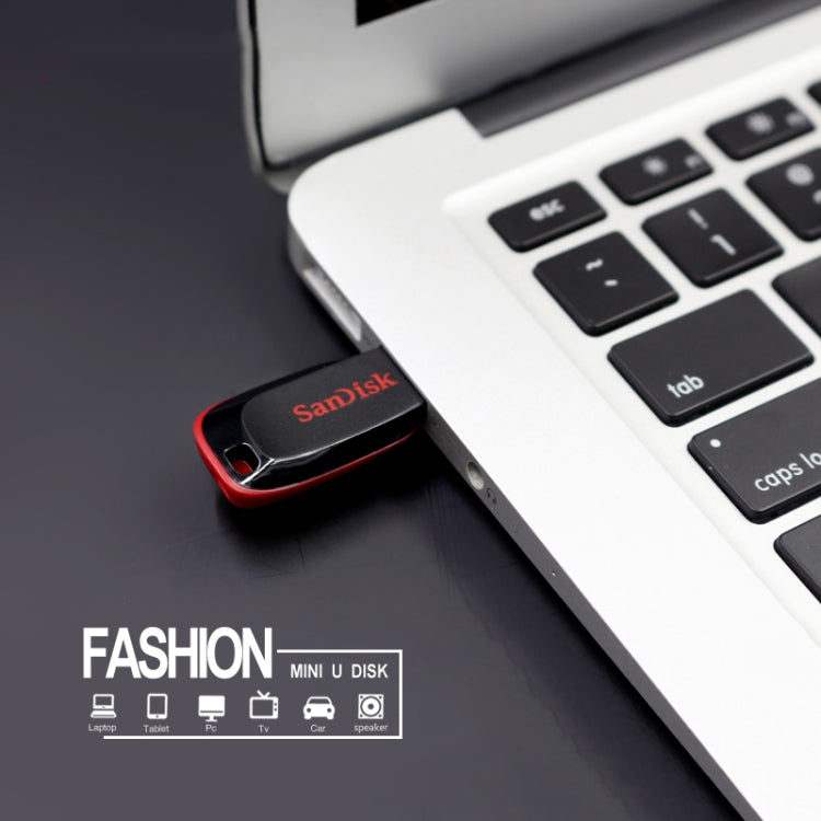 SanDisk CZ50 Mini Office USB 2.0 Flash Drive U Disk, Capacity: 128GB - USB Flash Drives by SanDisk | Online Shopping South Africa | PMC Jewellery | Buy Now Pay Later Mobicred