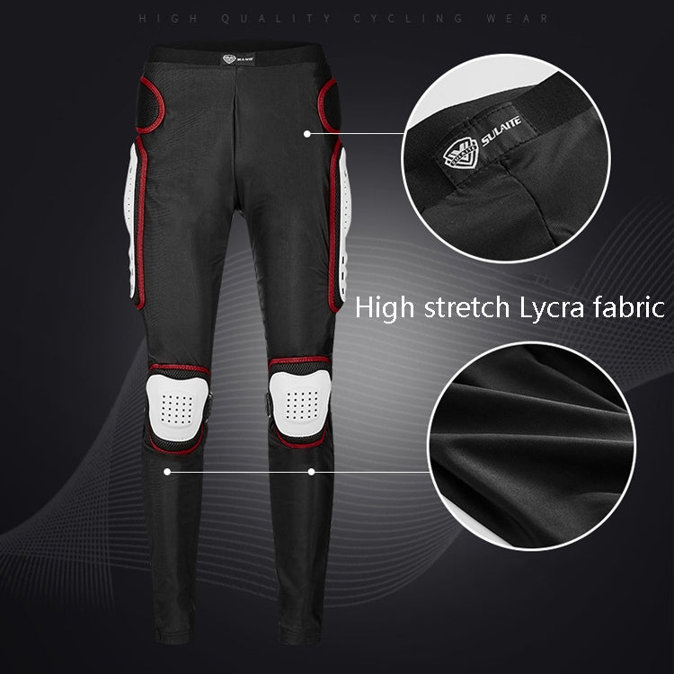 SULAITE Motorcycle Cross-Country Riding Trousers Protective Hip Pants, Specification: S(Red) - Protective Gear by SULAITE | Online Shopping South Africa | PMC Jewellery | Buy Now Pay Later Mobicred