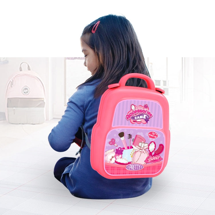 Educational Toys Children Simulation Pretend Play House Toys Kit Backpack(Dressing) - Pretend Play Toys by PMC Jewellery | Online Shopping South Africa | PMC Jewellery