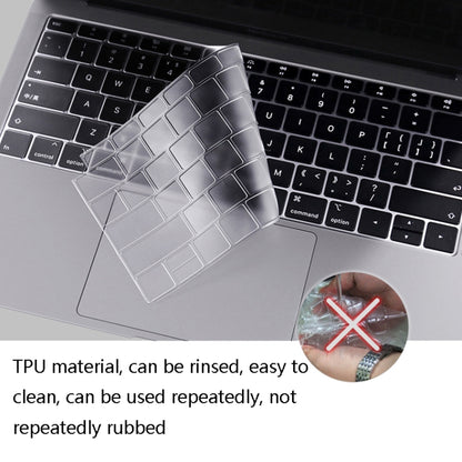 JRC 0.13mm Transparent TPU Laptop Keyboard Protective Film For MacBook Air 13.3 inch A1369 & A1466 - Keyboard Protector by JRC | Online Shopping South Africa | PMC Jewellery | Buy Now Pay Later Mobicred