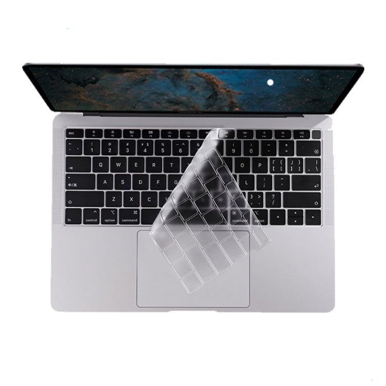 JRC 0.13mm Transparent TPU Laptop Keyboard Protective Film For MacBook Pro 13.3 inch A1706 & A1989 & A2159 (with Touch Bar) - Keyboard Protector by JRC | Online Shopping South Africa | PMC Jewellery | Buy Now Pay Later Mobicred