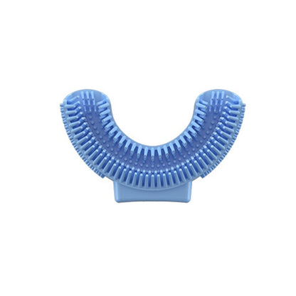 Silicone U-Shaped Replaceable Brush Head 2-8 Years Old Oral Electric Toothbrush Head(Blue) - Replacement Brush Heads by PMC Jewellery | Online Shopping South Africa | PMC Jewellery | Buy Now Pay Later Mobicred