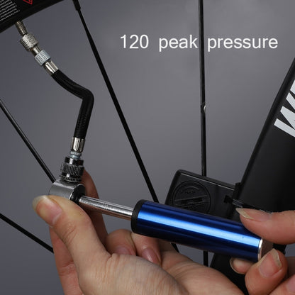 Bicycle Basketball Football Mini Portable High Pressure Inflator(Blue) - Inflatable Pump by PMC Jewellery | Online Shopping South Africa | PMC Jewellery