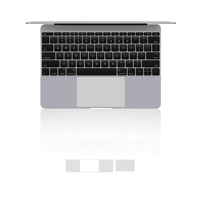 JRC 2 in 1 Laptop Palm Rest Sticker + Touchpad Film Set For MacBook Air 13.3 inch A2179 (2020)(Silver) - Protector Sticker by JRC | Online Shopping South Africa | PMC Jewellery | Buy Now Pay Later Mobicred