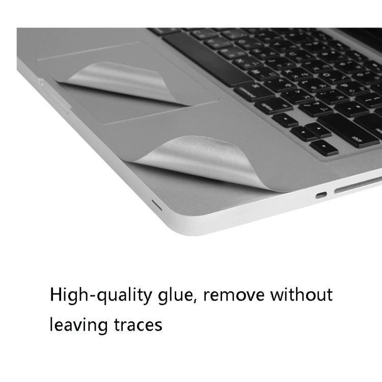 JRC 2 in 1 Laptop Palm Rest Sticker + Touchpad Film Set For MacBook Air 13.3 inch A2179 (2020)(Silver) - Protector Sticker by JRC | Online Shopping South Africa | PMC Jewellery | Buy Now Pay Later Mobicred