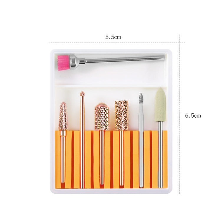 Nail Art Ceramic Tungsten Steel Alloy Grinding Heads Set Grinder Polishing Tool, Color Classification: GH-03 - Grinding Tools & Accessories by PMC Jewellery | Online Shopping South Africa | PMC Jewellery | Buy Now Pay Later Mobicred