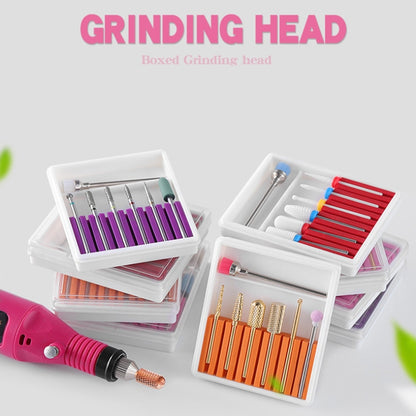 Nail Art Ceramic Tungsten Steel Alloy Grinding Heads Set Grinder Polishing Tool, Color Classification: GH-09 - Grinding Tools & Accessories by PMC Jewellery | Online Shopping South Africa | PMC Jewellery | Buy Now Pay Later Mobicred