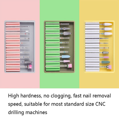 Nail Alloy Tungsten Steel Ceramic Grinding Machine Accessories Nail Grinding Heads Set Polishing Tool, Color Classification: BH-03 - Grinding Tools & Accessories by PMC Jewellery | Online Shopping South Africa | PMC Jewellery | Buy Now Pay Later Mobicred