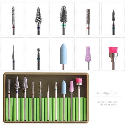 Nail Alloy Tungsten Steel Ceramic Grinding Machine Accessories Nail Grinding Heads Set Polishing Tool, Color Classification: BH-04 - Grinding Tools & Accessories by PMC Jewellery | Online Shopping South Africa | PMC Jewellery | Buy Now Pay Later Mobicred