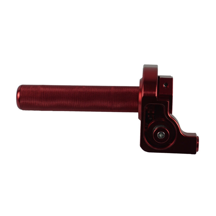 Motorcycle Off-Road Vehicle Modified CNC Handle Throttle Clamp Hand Grip Big Torque Oil Visual Throttle Accelerator(Red) - Grips by PMC Jewellery | Online Shopping South Africa | PMC Jewellery | Buy Now Pay Later Mobicred