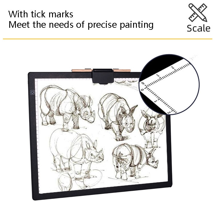 A3-D36 Magnetic Absolute LED Copy Station Soft Eye Protection Edging Calligraphy Copy Of The Painting Plate -  by PMC Jewellery | Online Shopping South Africa | PMC Jewellery | Buy Now Pay Later Mobicred