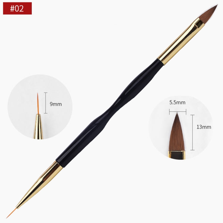 Two-Purpose Cable Nail Pole Painting Flower And Pull Line Finger Brush Painting Pen(Set) - Nail Art Equipment by PMC Jewellery | Online Shopping South Africa | PMC Jewellery | Buy Now Pay Later Mobicred