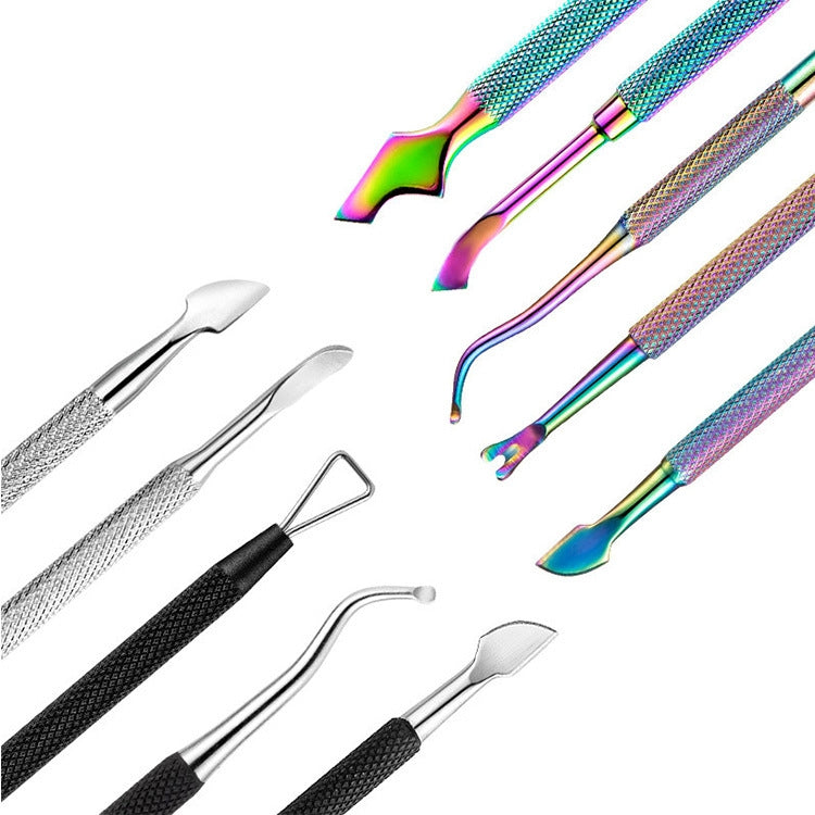 FABIYAN Stainless Steel Dead Skin Shear Steel Push Nail Art Tool Set, Specification:   Set 6 - Nail Clipper by PMC Jewellery | Online Shopping South Africa | PMC Jewellery | Buy Now Pay Later Mobicred