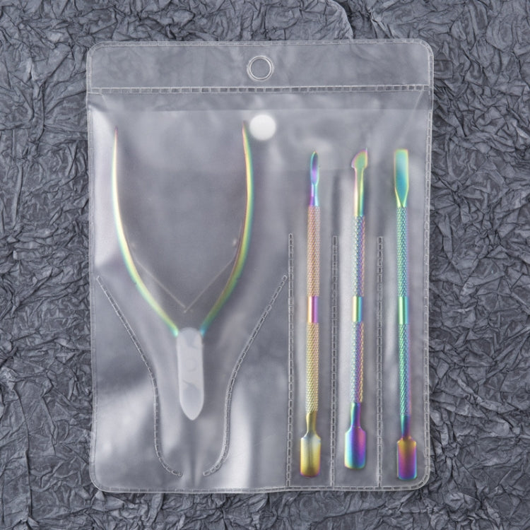 FABIYAN Stainless Steel Dead Skin Shear Steel Push Nail Art Tool Set, Specification:   Set 14 - Nail Clipper by PMC Jewellery | Online Shopping South Africa | PMC Jewellery | Buy Now Pay Later Mobicred